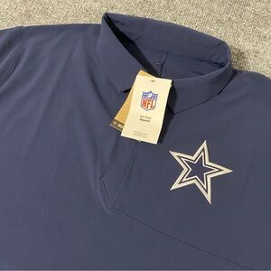 Nike On Field Dallas Cowboys City Pride Sideline Polo Dri-Fit Mens XL NWT